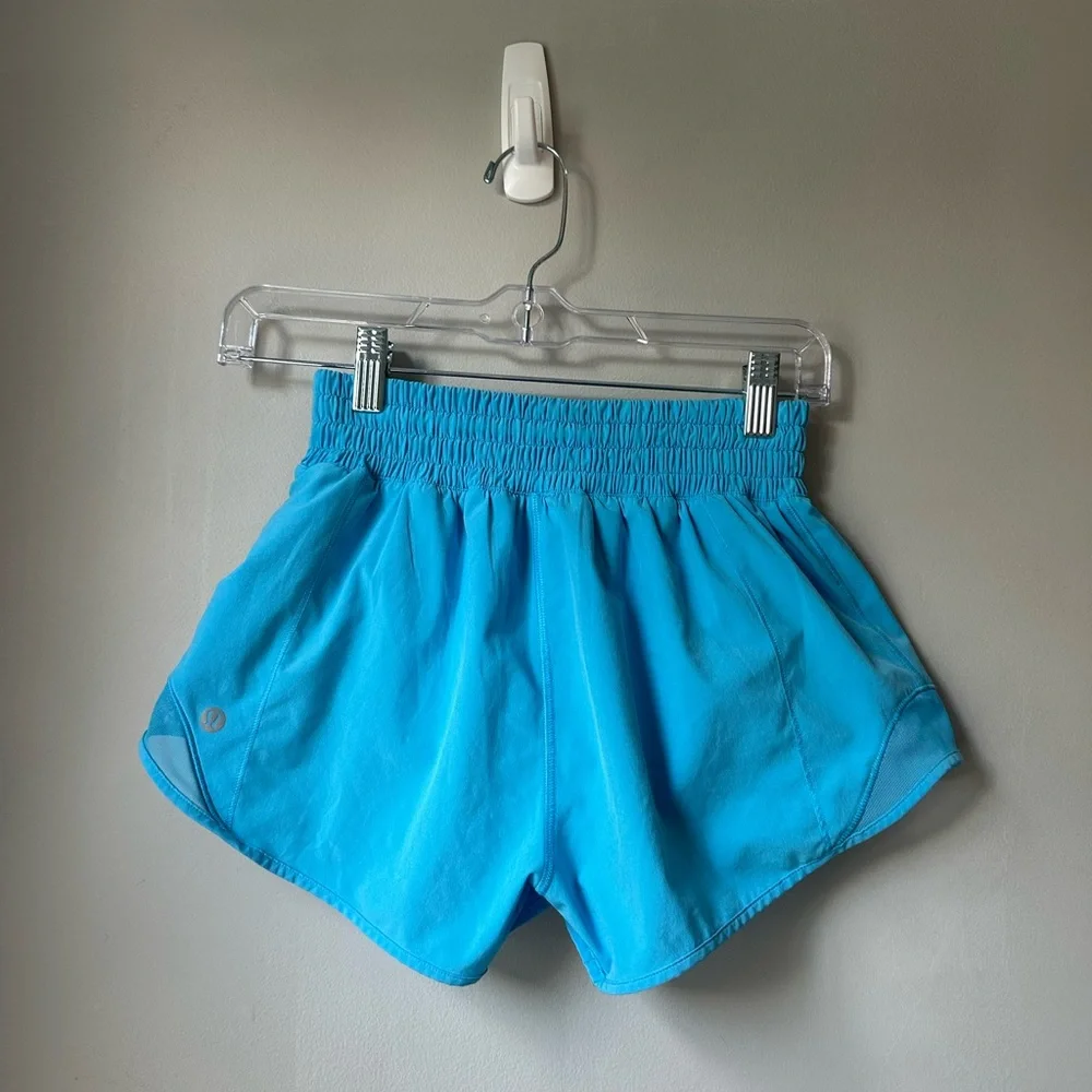 Lululemon Turquoise Athletic Shorts